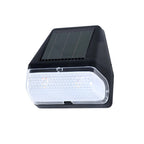 Set of 4 Solar LED Step Lights with Dusk-to-Dawn Sensor - Warm White Outdoor Lighting