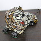 Premium Tiffany Stained Glass Animal Table Lamp - 1-Light Decorative Accent