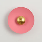 Nordic Multicolor Round LED Wall Sconce