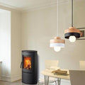 Nordic 1-Light Round/Square Pendant Lamp