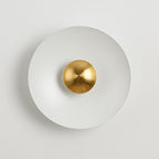 Nordic Multicolor Round LED Wall Sconce