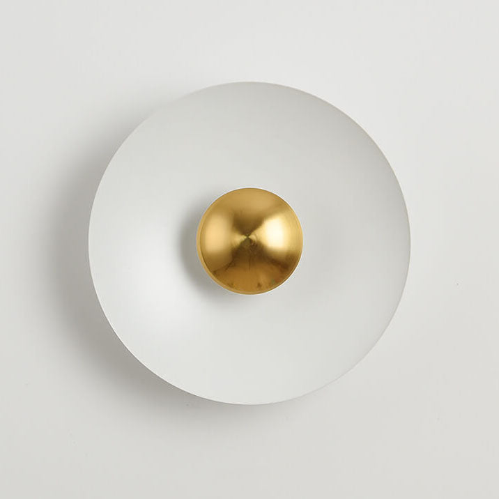 Nordic Multicolor Round LED Wall Sconce