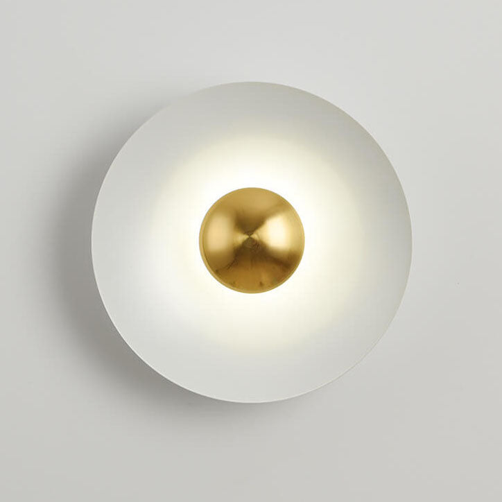Nordic Multicolor Round LED Wall Sconce