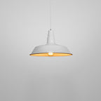 Industrial Round Iron Pendant