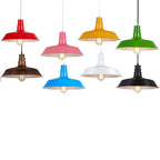 Industrial Round Iron Pendant