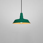 Industrial Round Iron Pendant