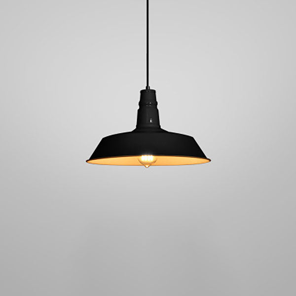 Industrial Round Iron Pendant