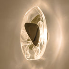 Modern Three-Step Dimming LED Glass Wall Sconce