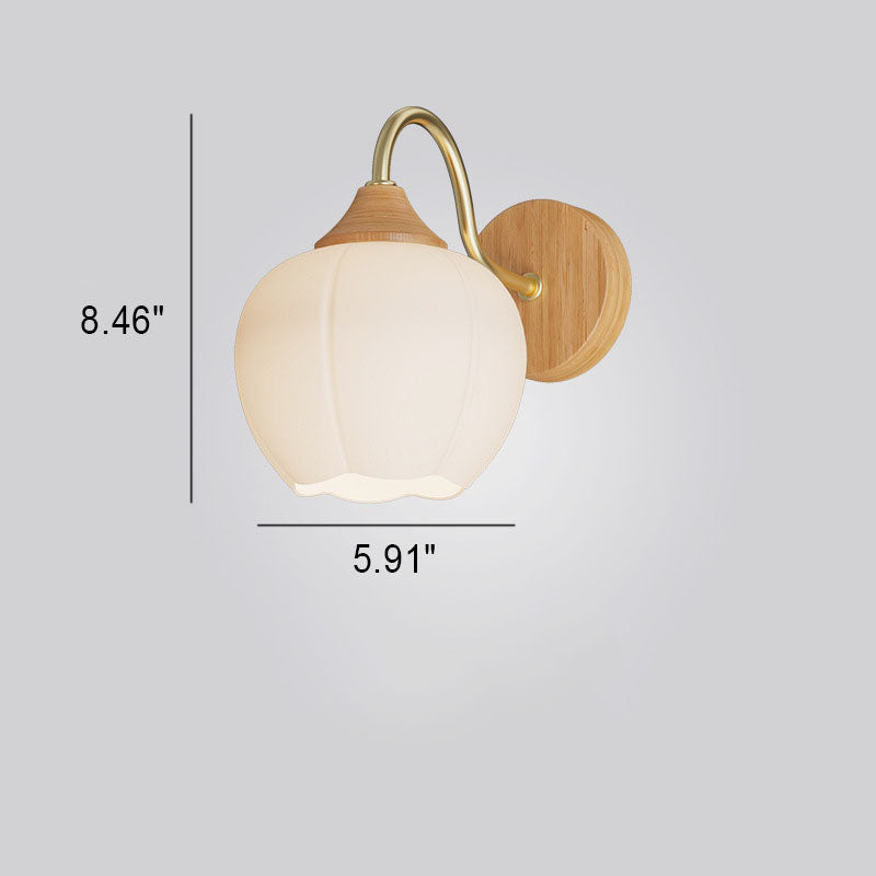 Nordic Striped Glass Wall Sconce