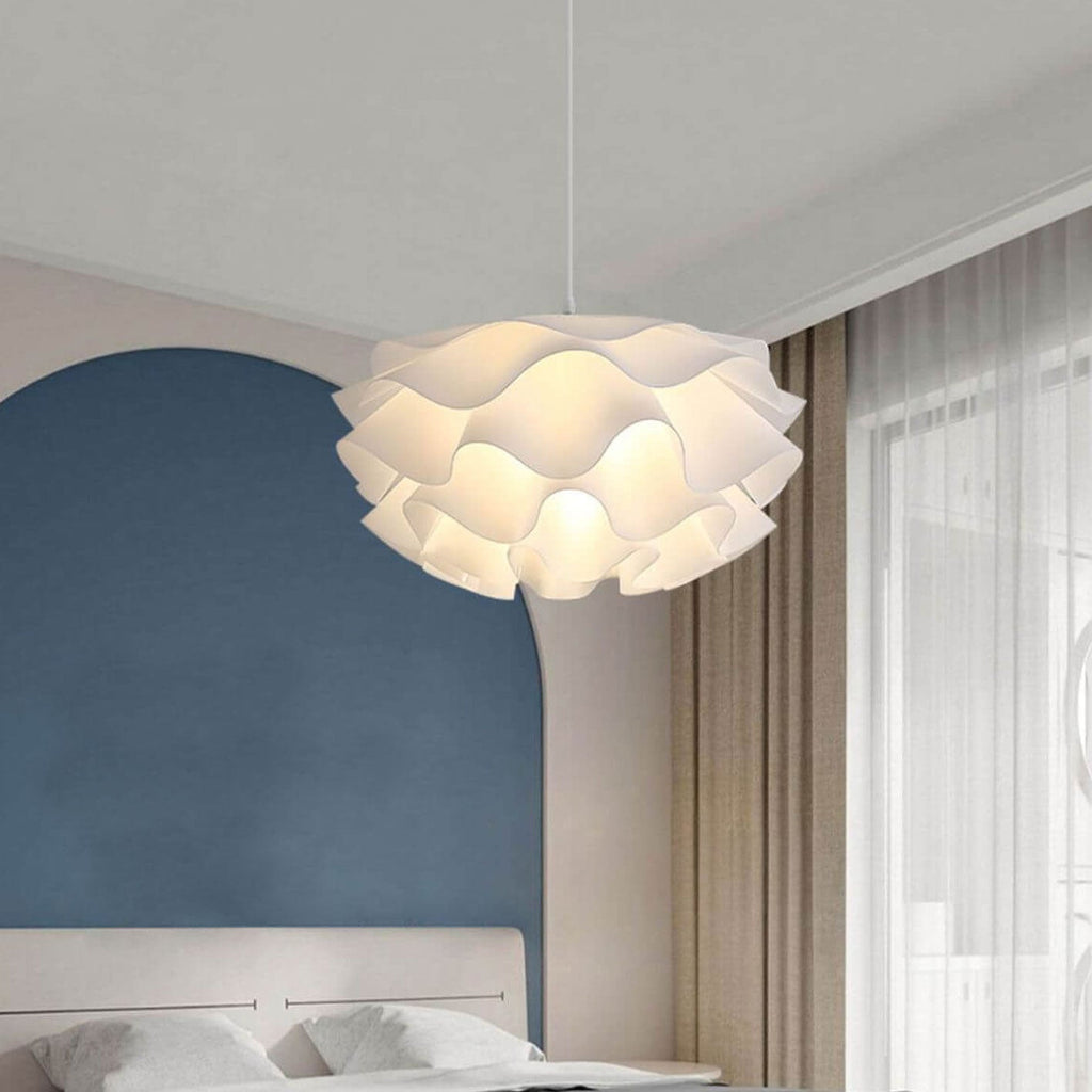 Minimalist Floral Acrylic Multi-Layer Pendant Light