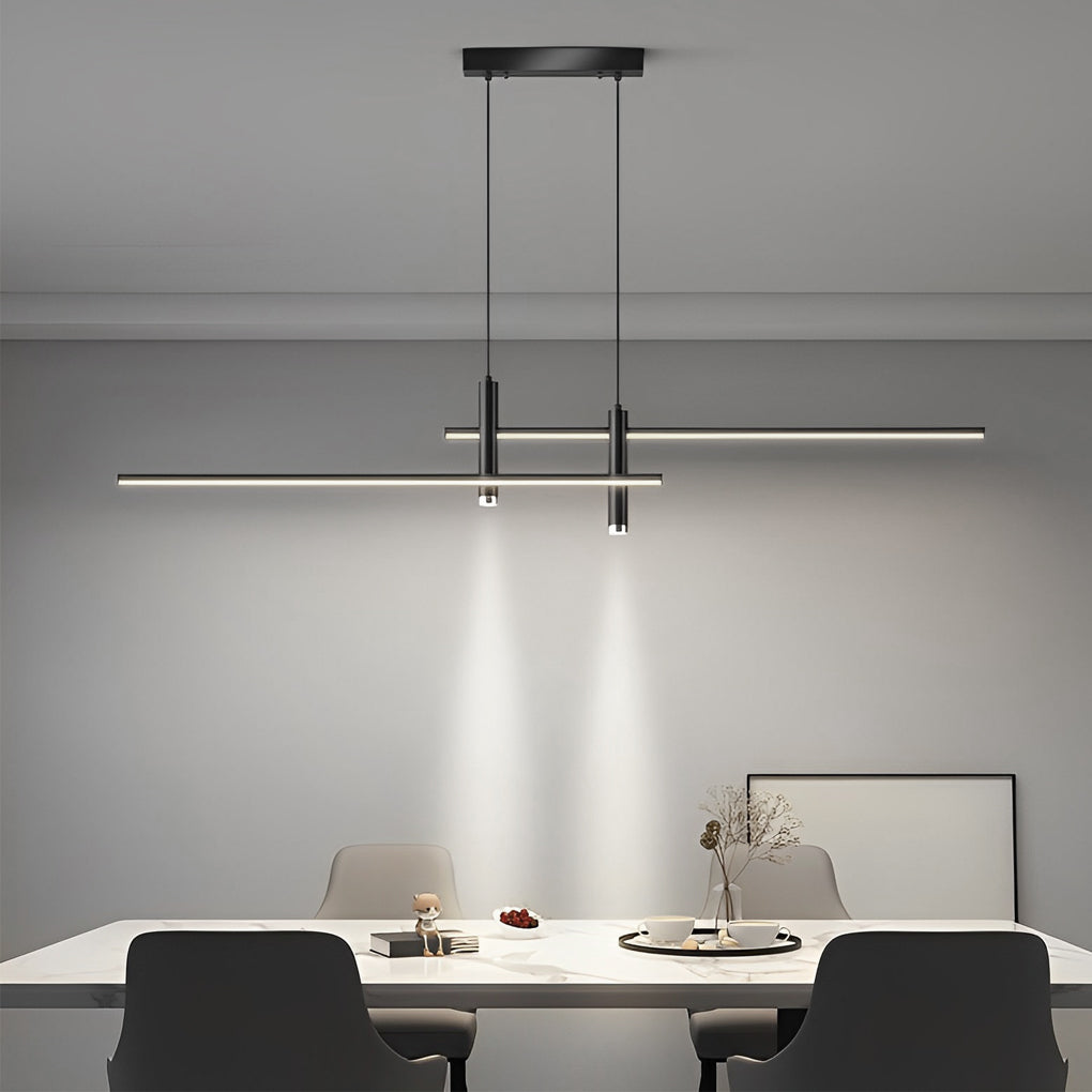Modern Minimalist 3-Step Dimming LED Chandelier