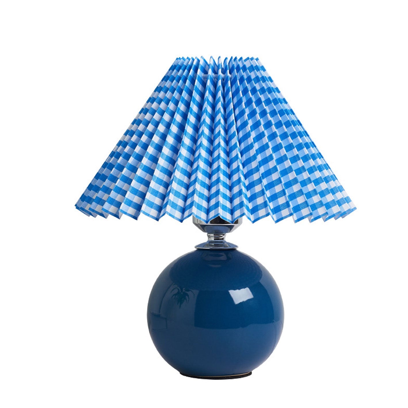 Minimalist Ceramic Pleated Table Lamp