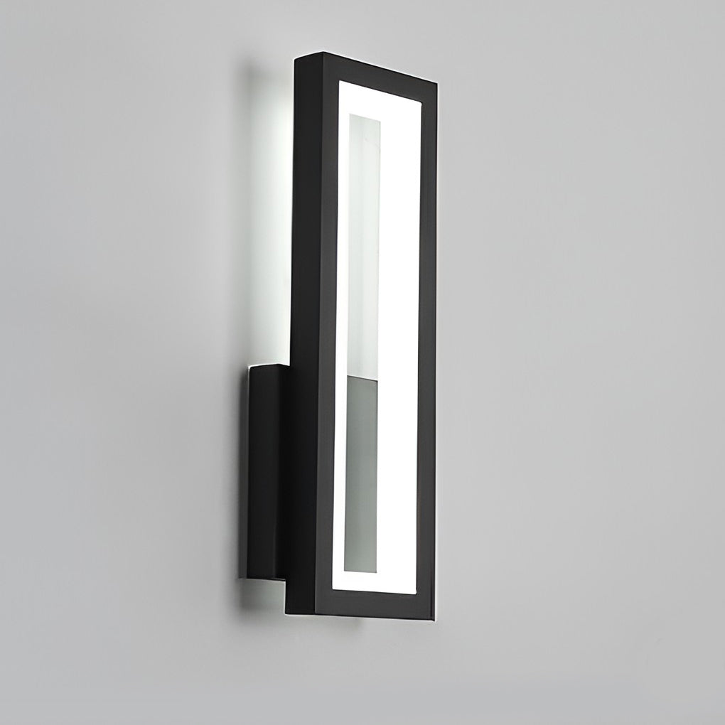 Modern Rectangular LED Wall Sconce Light Fixture