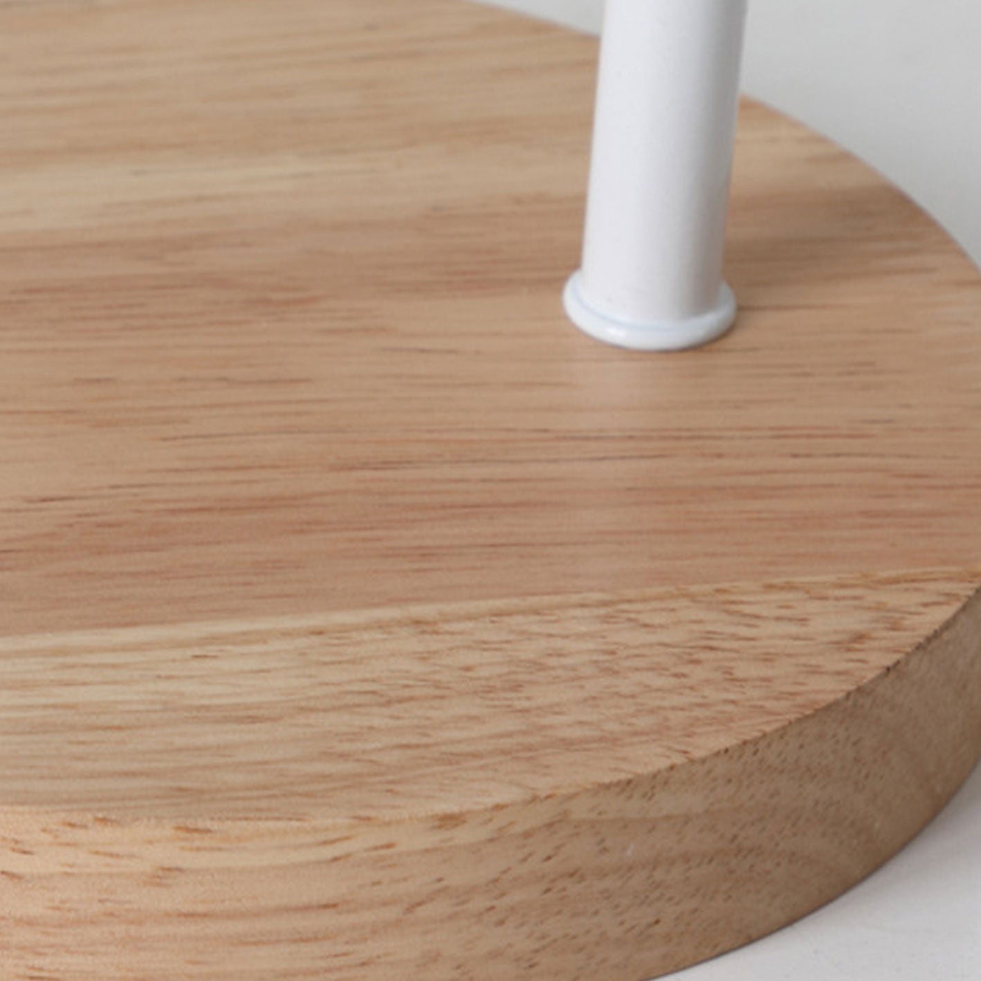 Minimalist Cone Linen Shade Table Lamp with Wood Base - 1-Light Design