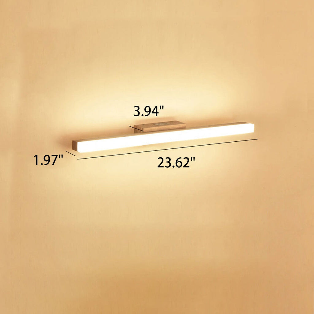 Nordic Wood LED Strip Vanity Light