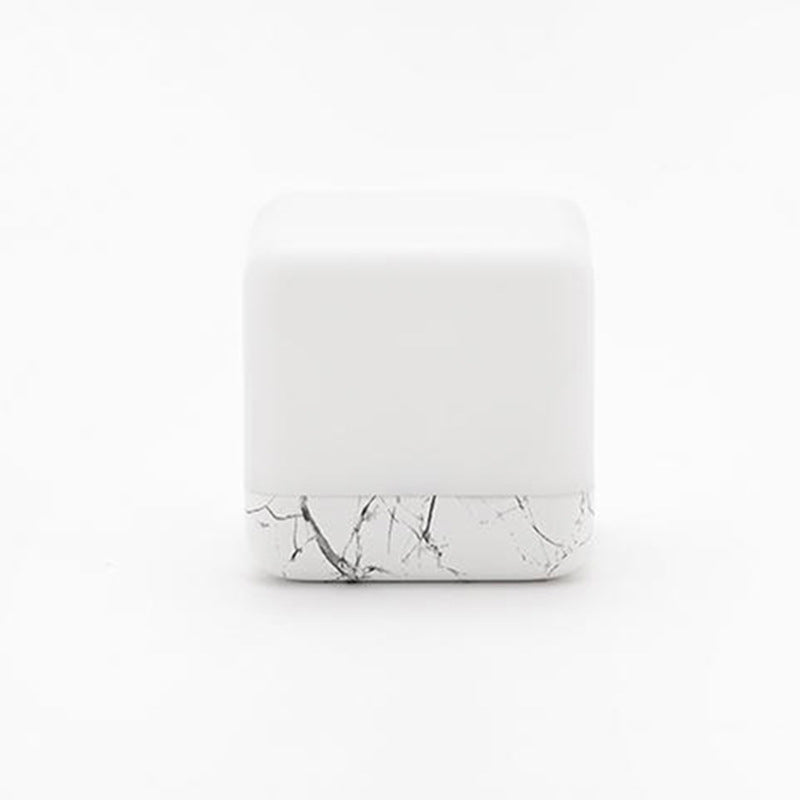 USB Rechargeable LED Magic Cube Turn Timer Night Light Table Lamp