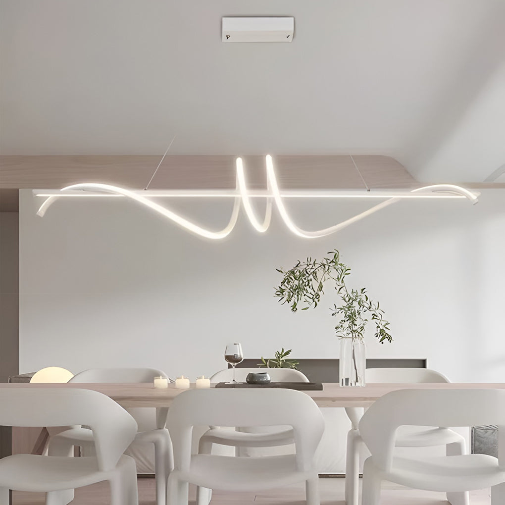 Nordic LED Dimming Ceiling Chandelier for Kitchen