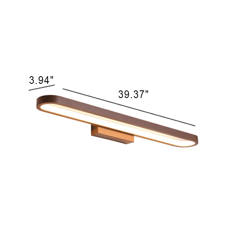 Modern Circular Vanity Wall Sconce