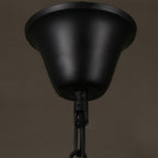 Retro Industrial Clear Glass Pendant Light Fixture