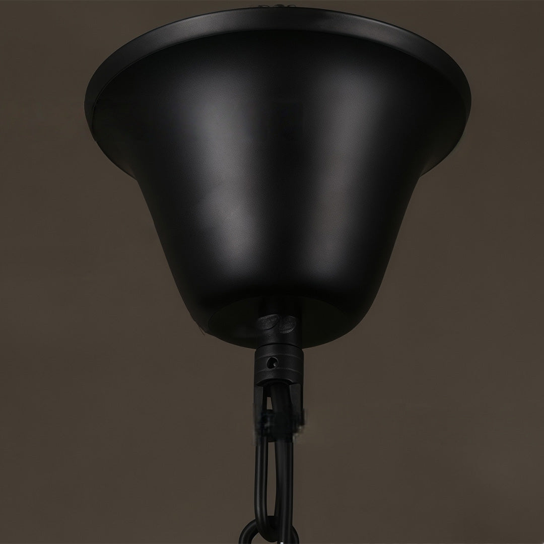 Retro Industrial Clear Glass Pendant Light Fixture