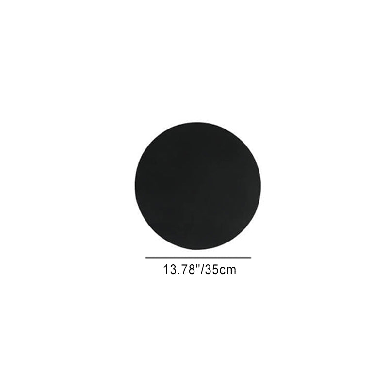Minimalist Round Iron LED Sconce