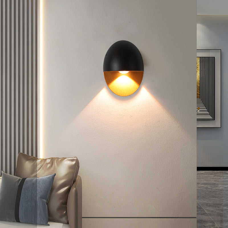 Oval LED Wall Sconce
