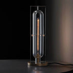 Contemporary Crystal Geometric 1-Light Table Lamp