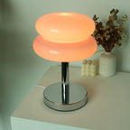 Contemporary Glass 1-Light Table Lamp