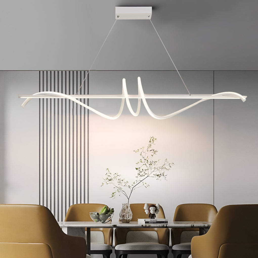 Nordic LED Dimming Ceiling Chandelier for Kitchen