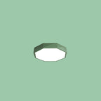 Diamond Geometry LED Flush Mount