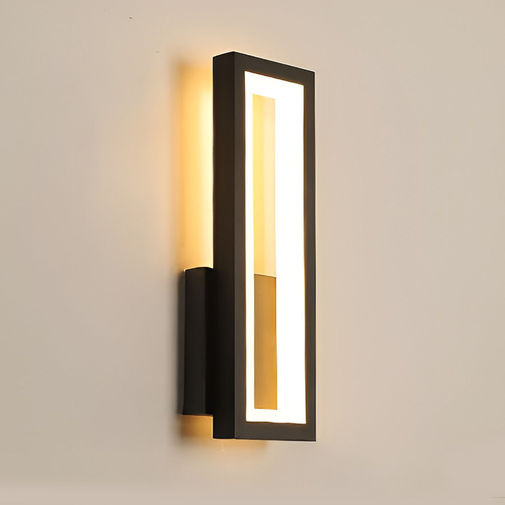 Modern Rectangular LED Wall Sconce Light Fixture