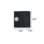 Square LED Motion Sensor Wall Sconce