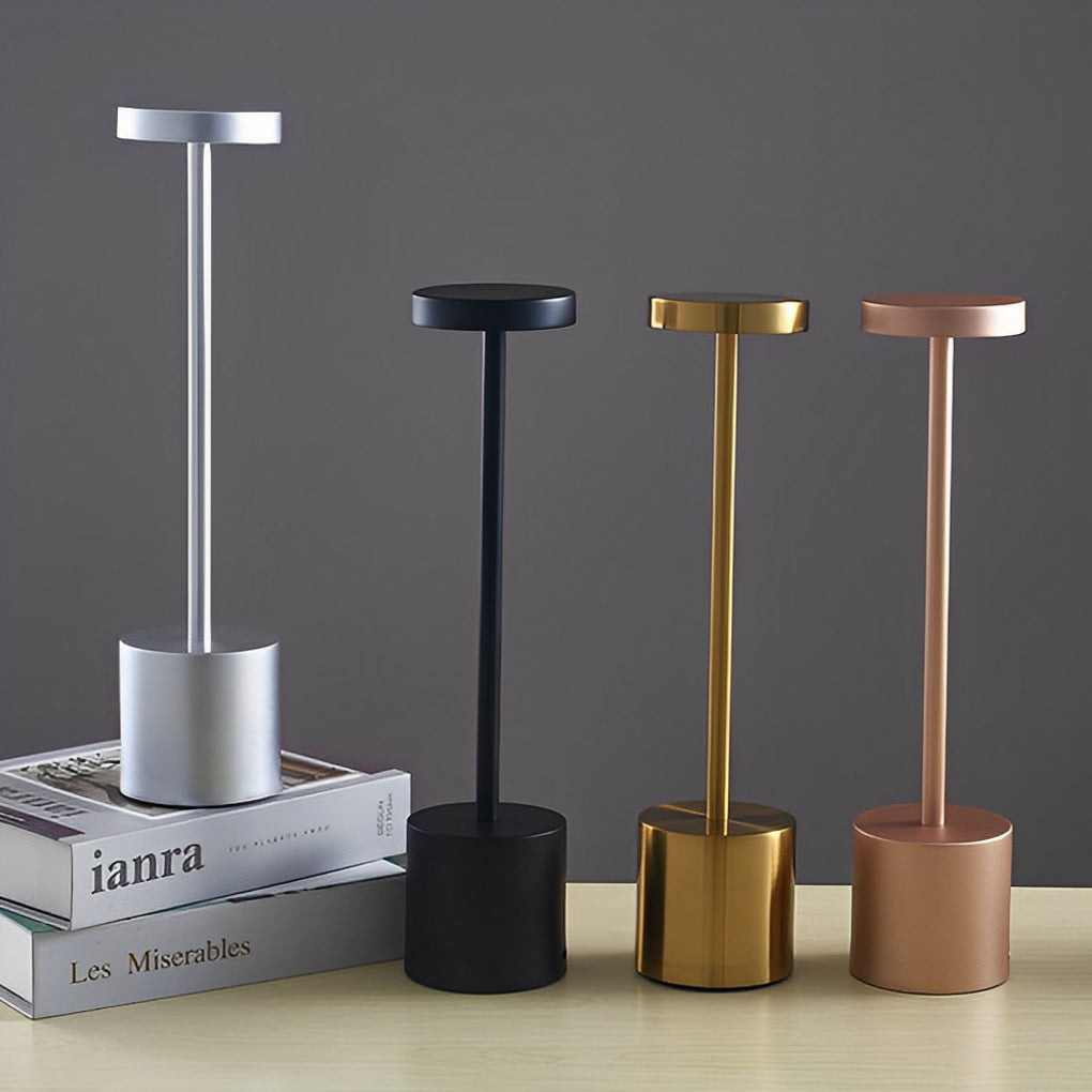 Rechargeable Cordless LED Modern Rod Table Lamp