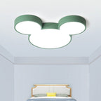 Cartoon Mouse LED Flush Mount Light