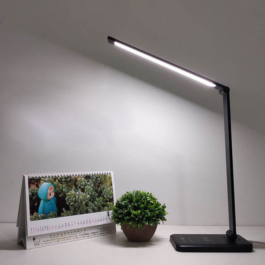 Premium Rechargeable LED Desk Lamp with Eye Protection - Foldable Design