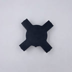 Modern Waterproof Black LED Wall Lamp with Starlight Design