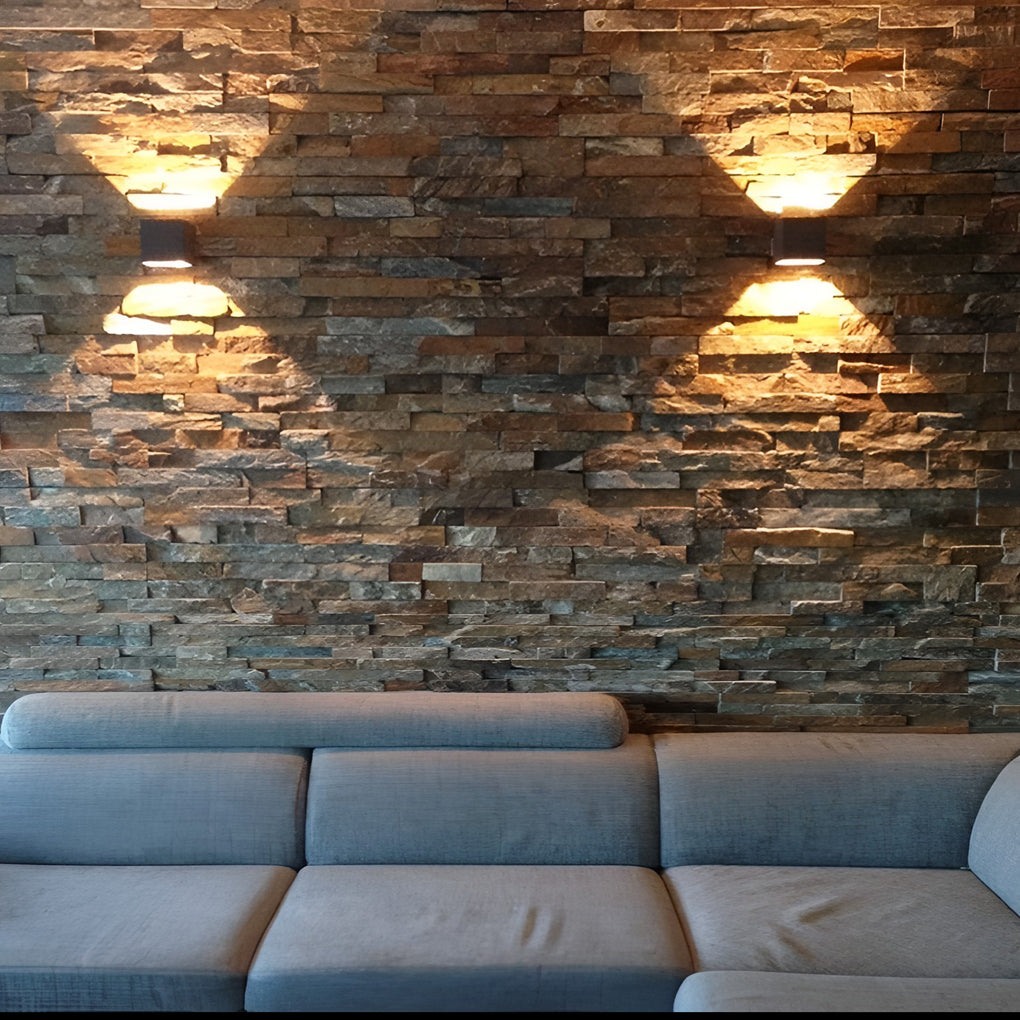 Nordic Square Up and Down Wall Sconce Lamp