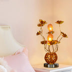Premium European Rose Aluminum LED Table Lamp