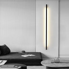 Modern Black LED Wall Lamp with Three-Step Dimming