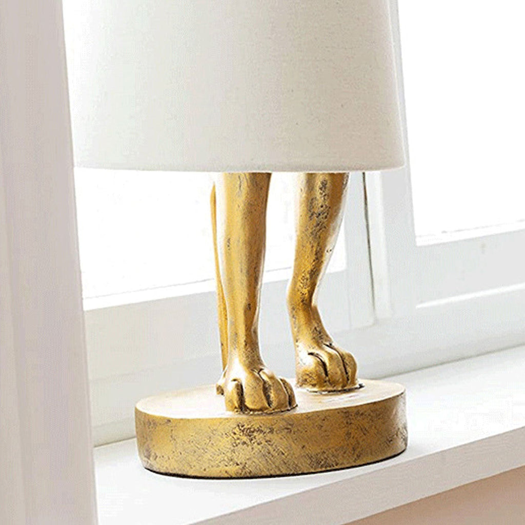 Premium Nordic Rabbit Resin Table Lamp - 1 Light