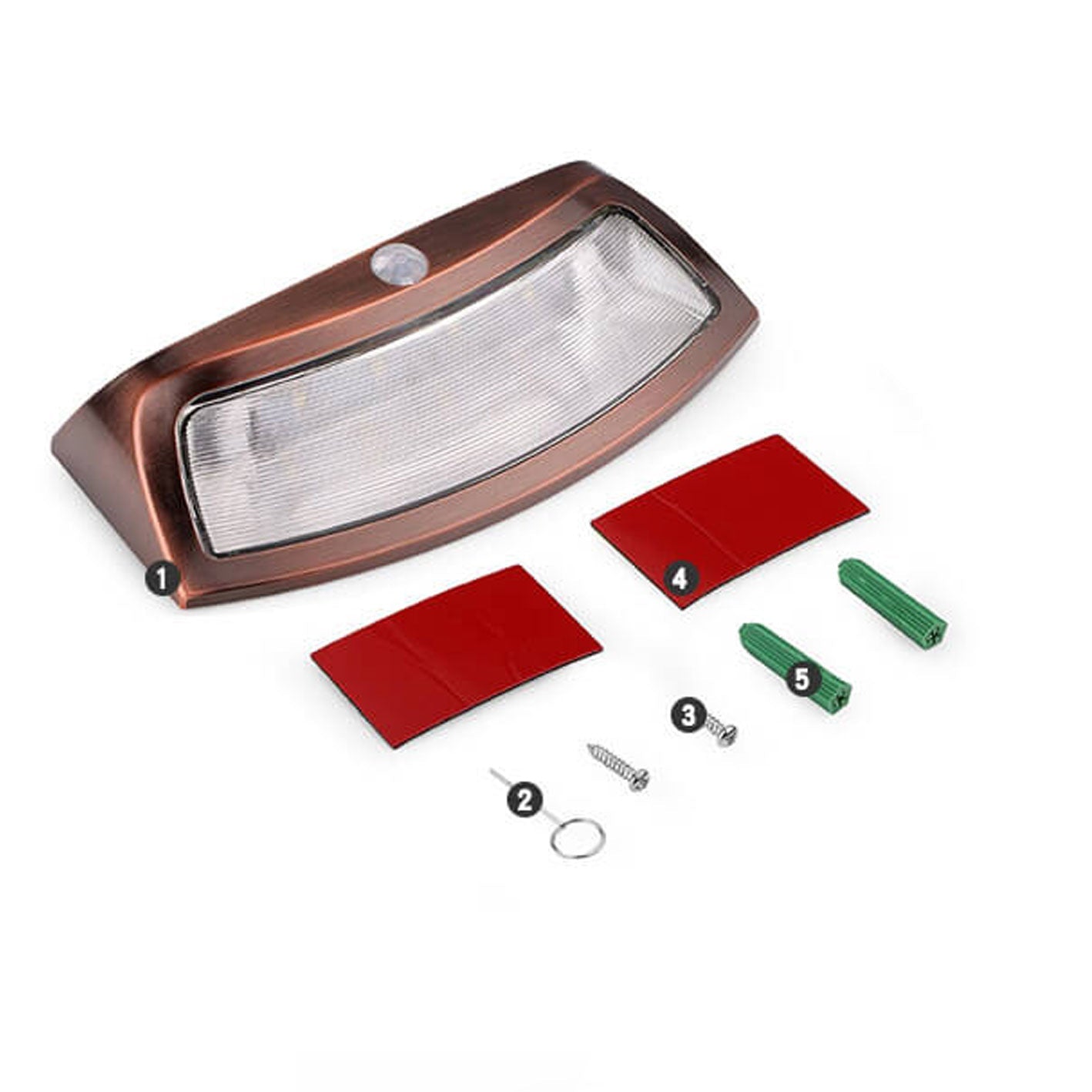 Premium Solar LED Outdoor Wall Sconce