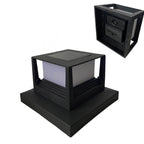 Premium Solar Square Pillar Head Light