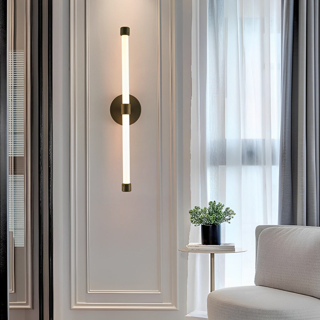 Modern Minimalist Three-Step Dimming LED Wall Sconce