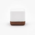 USB Rechargeable LED Magic Cube Turn Timer Night Light Table Lamp