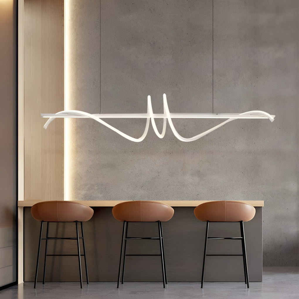 Nordic LED Dimming Ceiling Chandelier for Kitchen