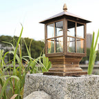 Premium Waterproof European Outdoor Column Lantern