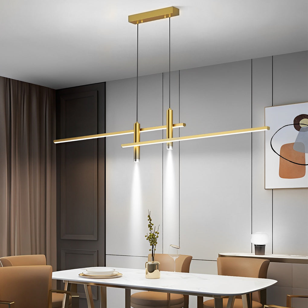 Modern Minimalist 3-Step Dimming LED Chandelier