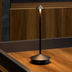 11.41-Inch Cordless Mushroom Table Lamp - Stylish Home Decor Accent