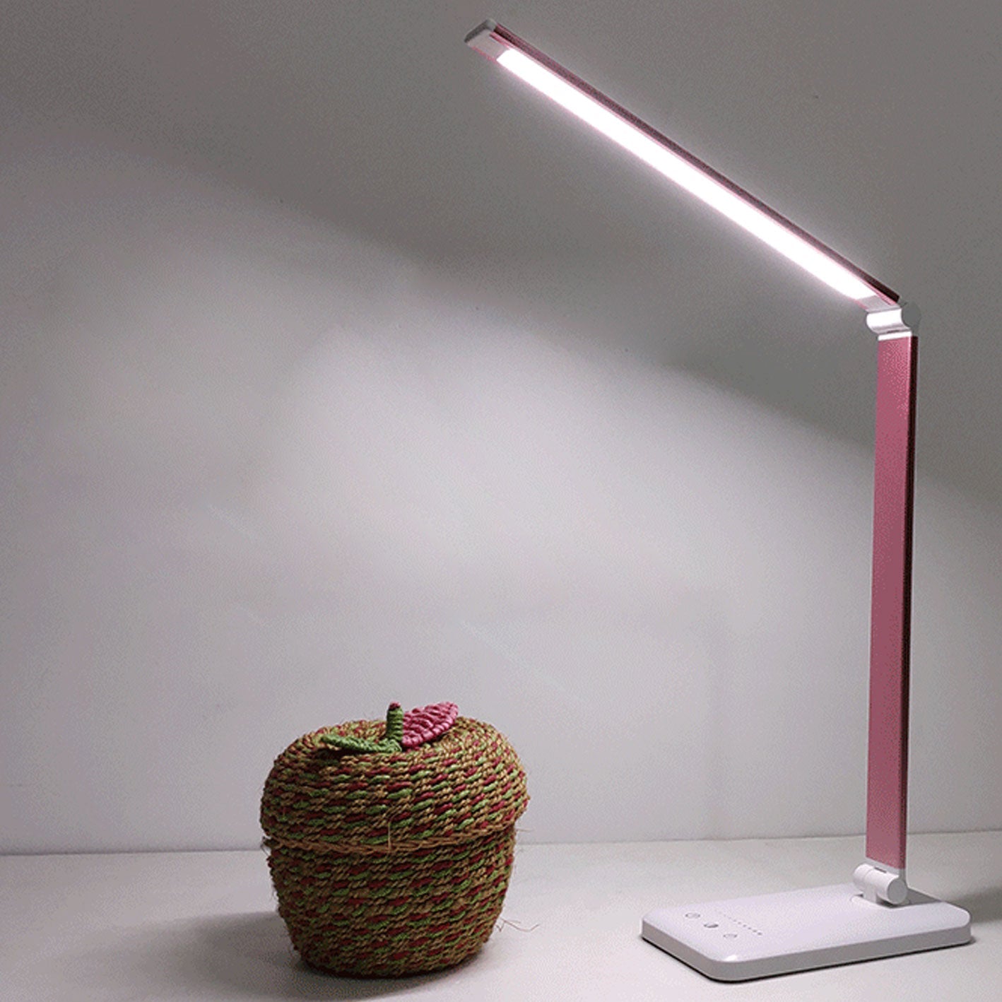 Premium Rechargeable LED Desk Lamp with Eye Protection - Foldable Design