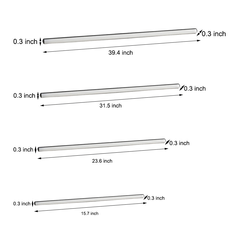 Set of 6 Premium 12V Surface-Mounted LED Cabinet Lights